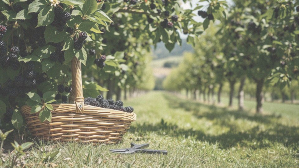 Jak przebiega zbiór owoców czarnego bzu?