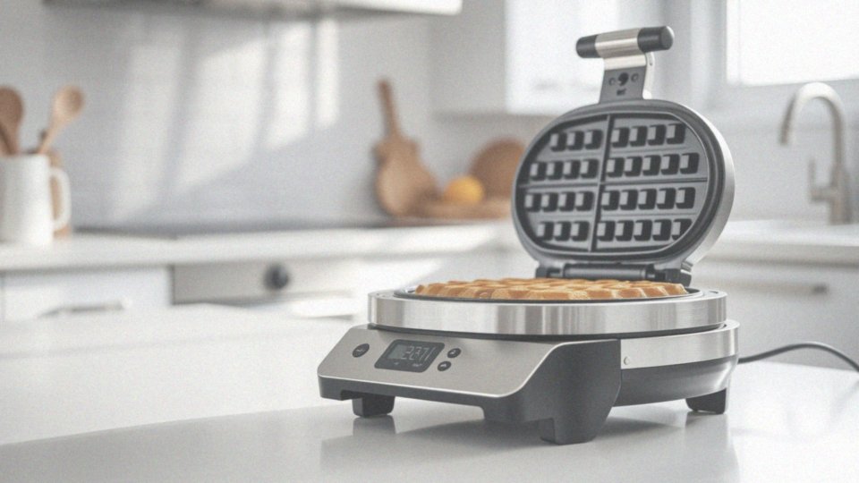 Jakie innowacyjne rozwiązania techniczne zawiera gofrownica 1600W?