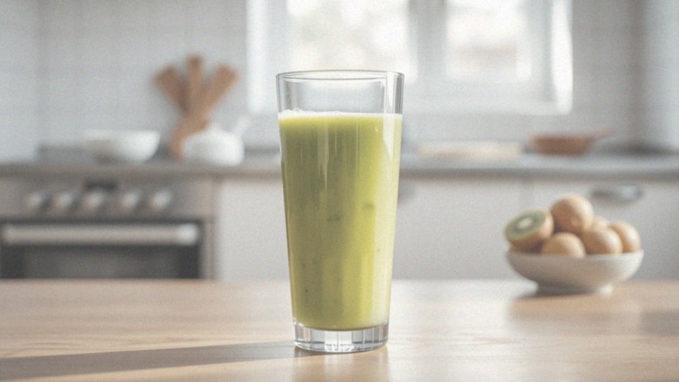 Co można zyskać pijąc sok z kiwi?
