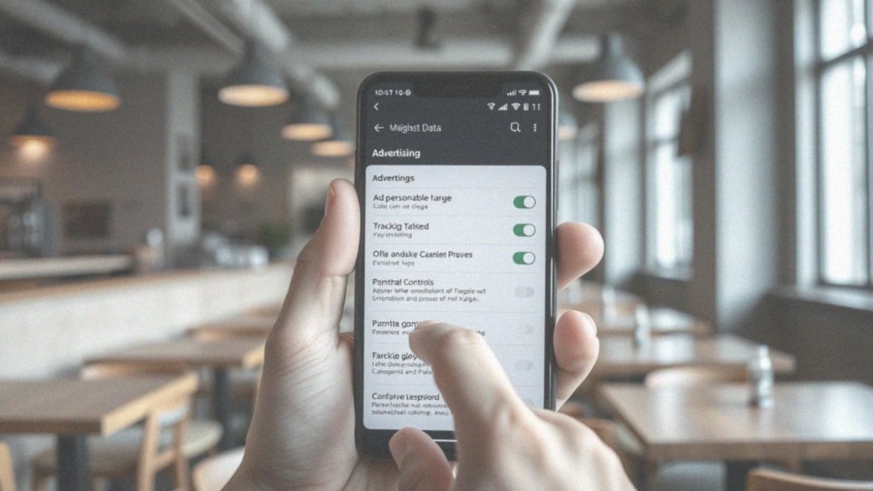 Jakie są opcje prywatności użytkownika w kontekście reklam mobilnych?
