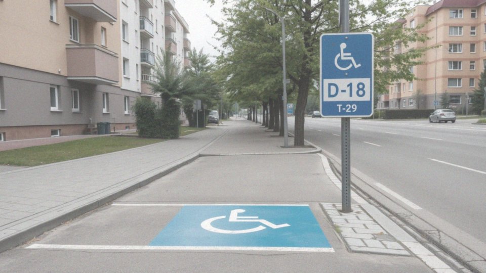 Jak oznakowane są miejsca parkingowe dla osób niepełnosprawnych?