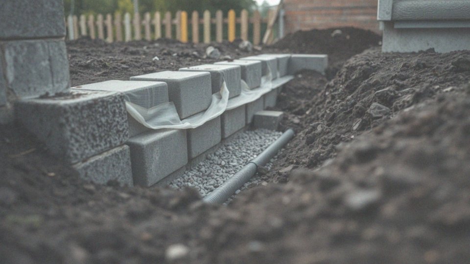 Jak drenaż taśmowy wpływa na trwałość fundamentów?
