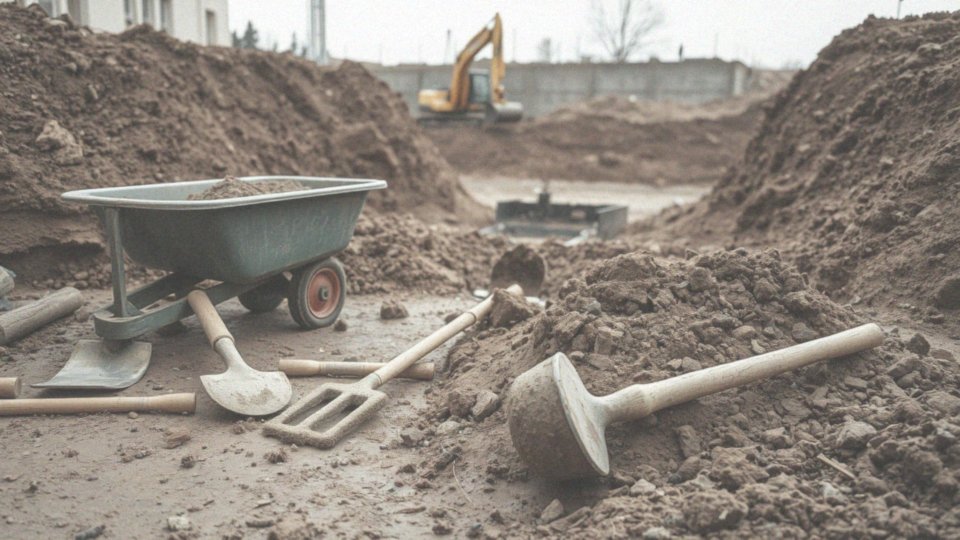 Jakie narzędzia są potrzebne do odkopywania i izolacji fundamentów?