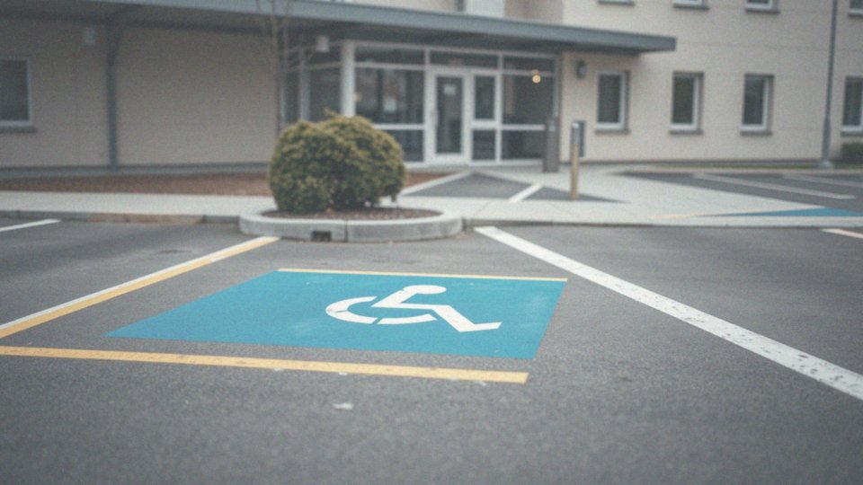 Jakie są wymagania dotyczące miejsc parkingowych dla osób z niepełnosprawnościami?